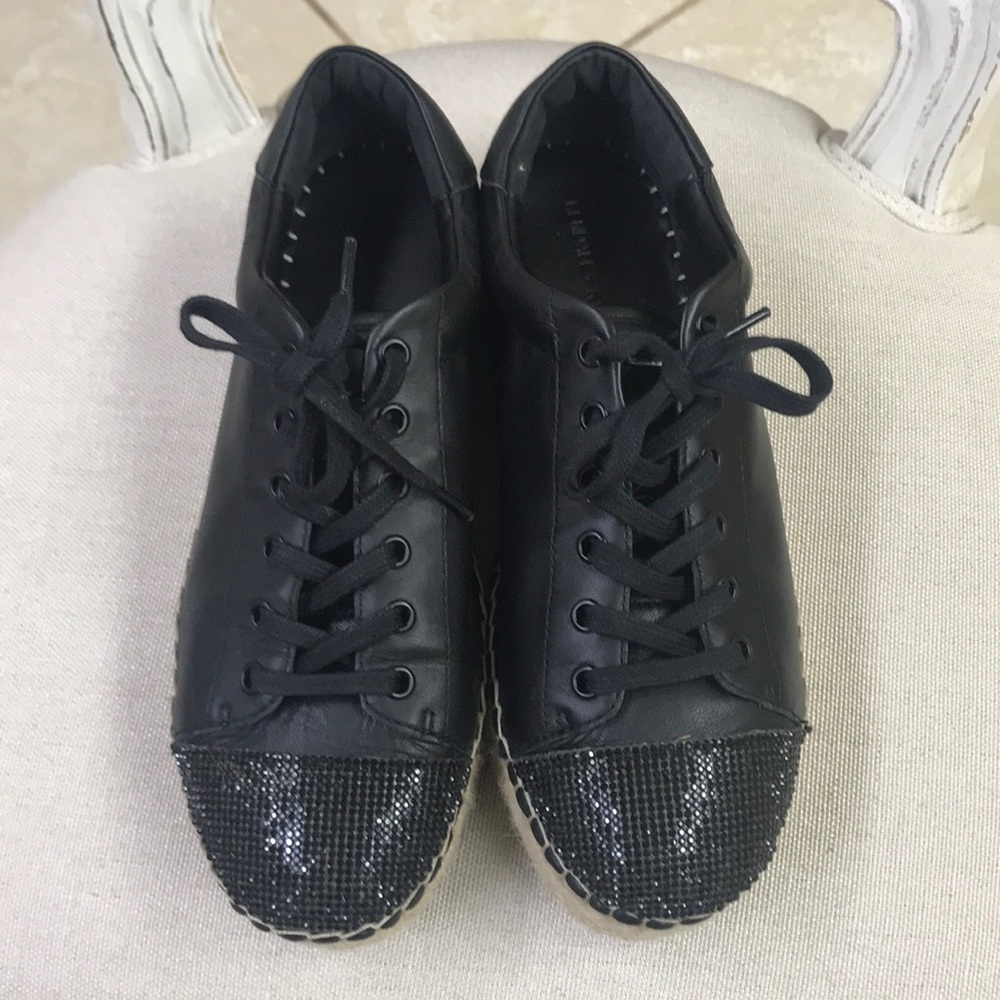 Kendall & Kylie leather flat espadrilles